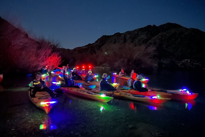 Moonlight Kayak Tour—Sunset Paddle, Neon Lights & Shuttle Option - Photo 1 of 10